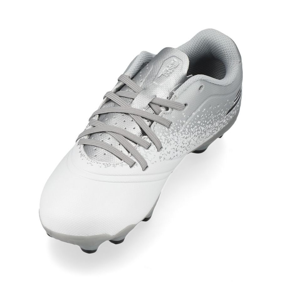 Skechers Razor 1.5 FG Electrum - Blanc/Argenté Enfant