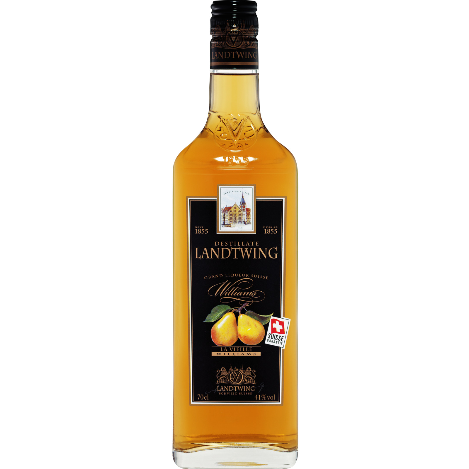 Landtwing Williams 70 cl mit 2 Gläsern