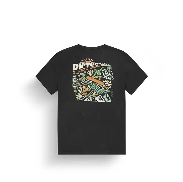 Picture Picture Perfect Tee Black Washed