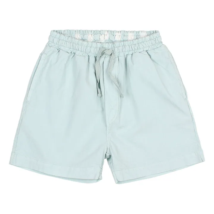 Búho Bermuda Popeline | Bleu Clair