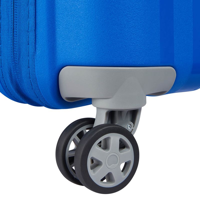 Valise cabine rigide slim Clavel 55 cm Bleu électrique