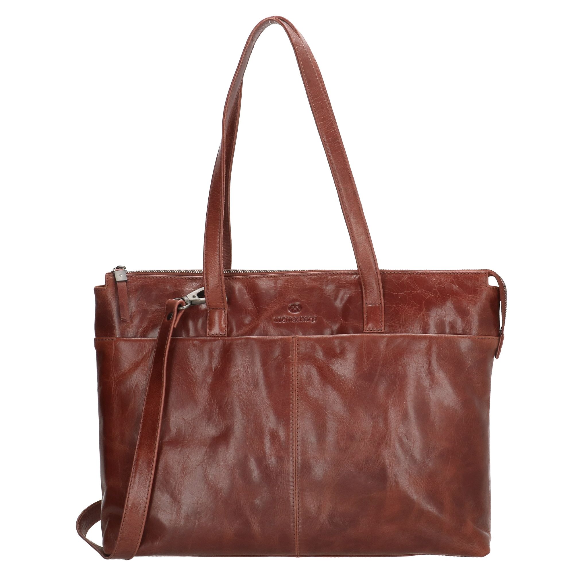 Micmacbags Porto Laptoptas 15,6 inch Roest