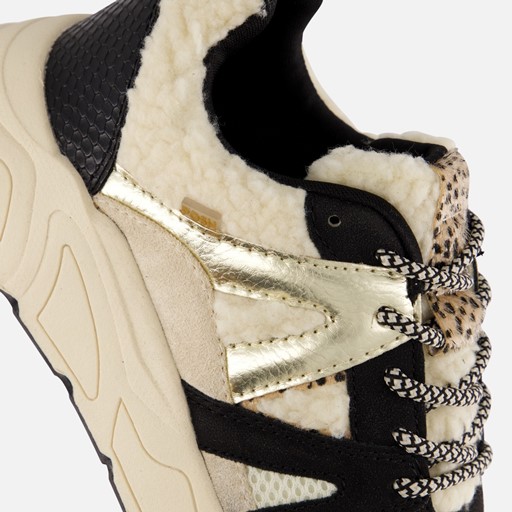 POSH by Poelman Teddy Sneakers zwart