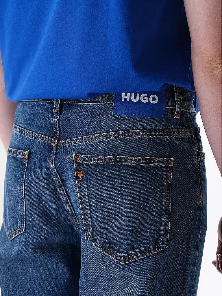 HUGO Jeans Baggy NATE  dunkelblau
