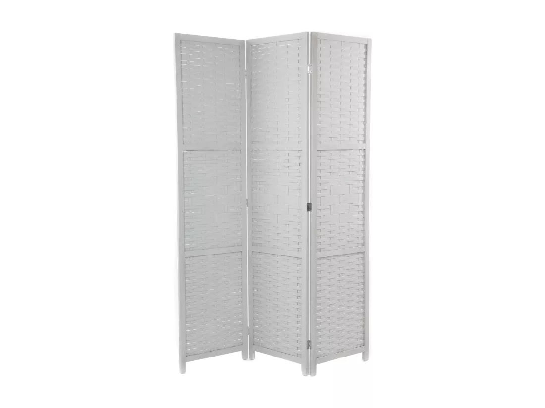 PARAVENT Bambu 3 pièces. Bambou grau