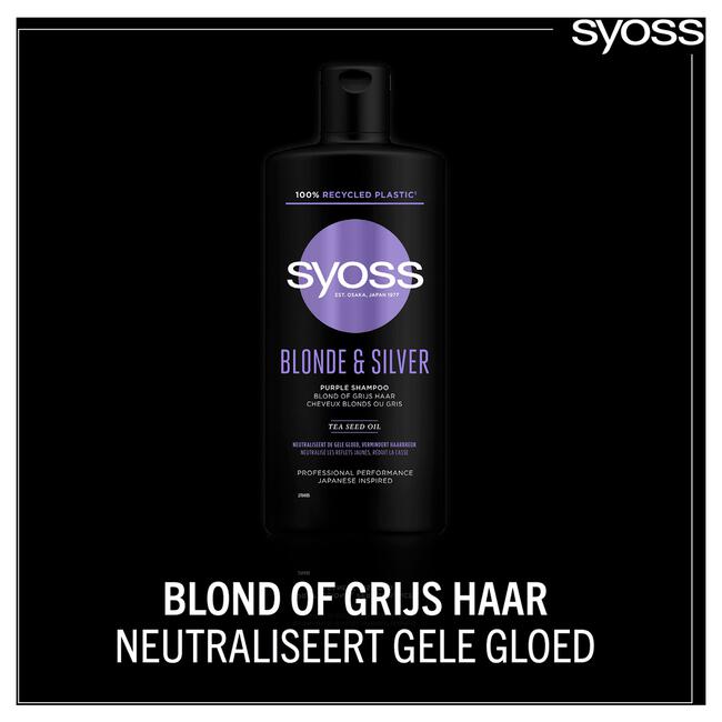 Syoss Blonde and Silver Shampoo 440 ML