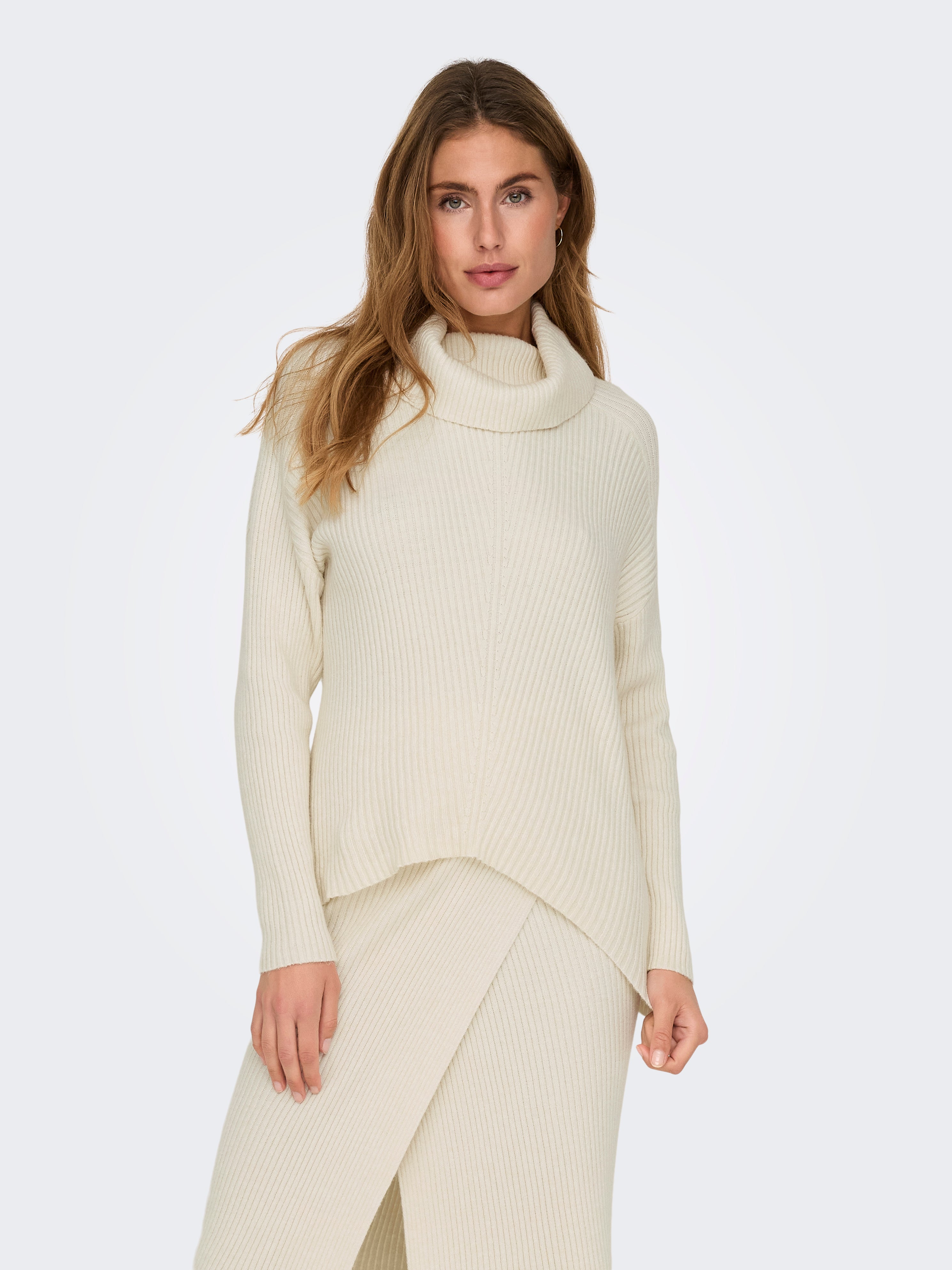 ONLKATIA Strickpullover Whitecap Gray