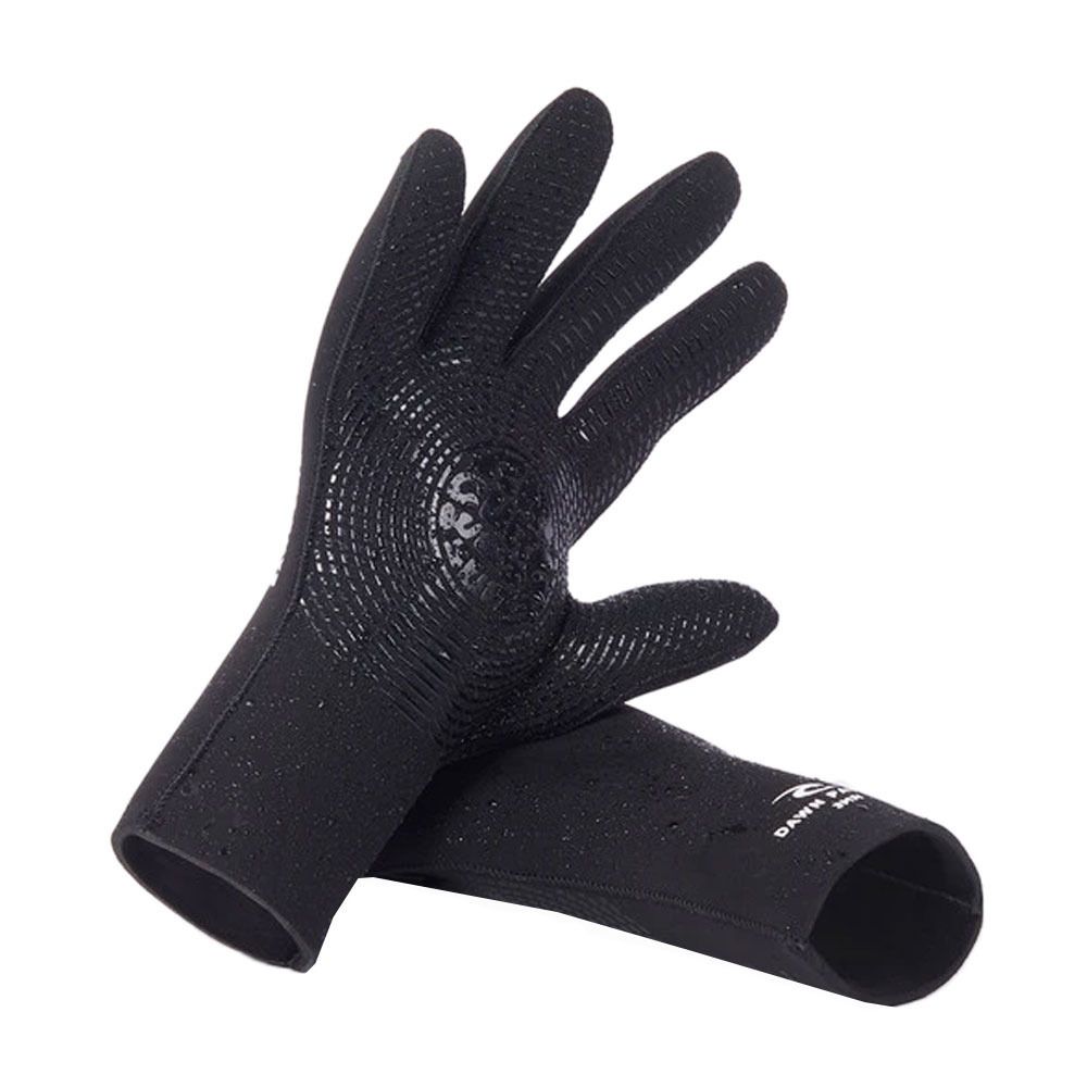 Rip Curl DAWN PATROL - Gants néoprène 3mm Homme black