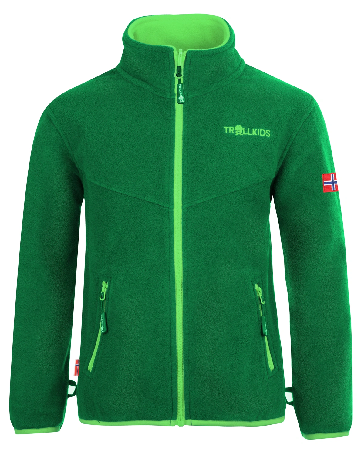 Fleecejacke OPPKids XT in dark green