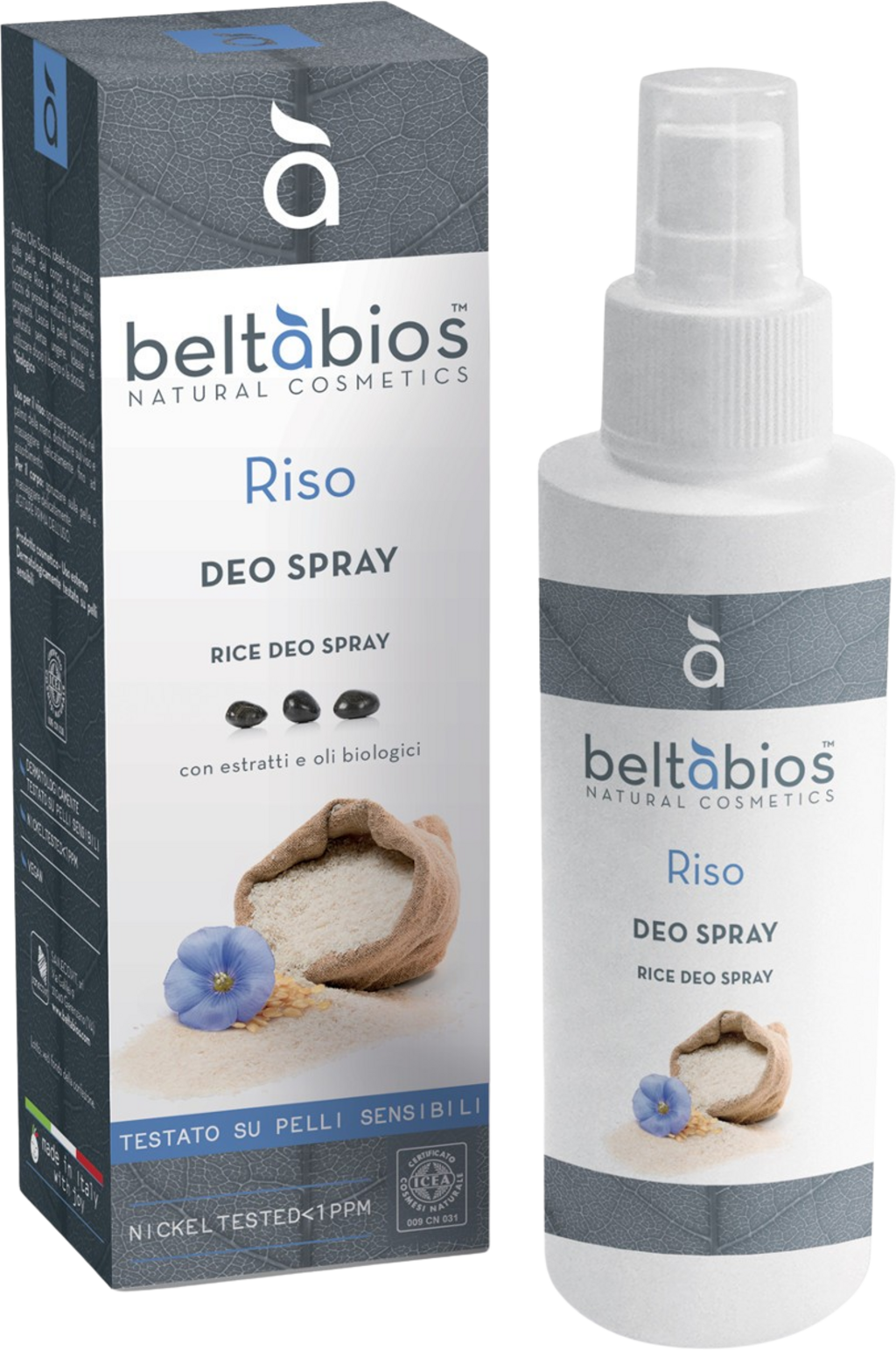 beltàbios  Rice Deo Spray, 100 ml