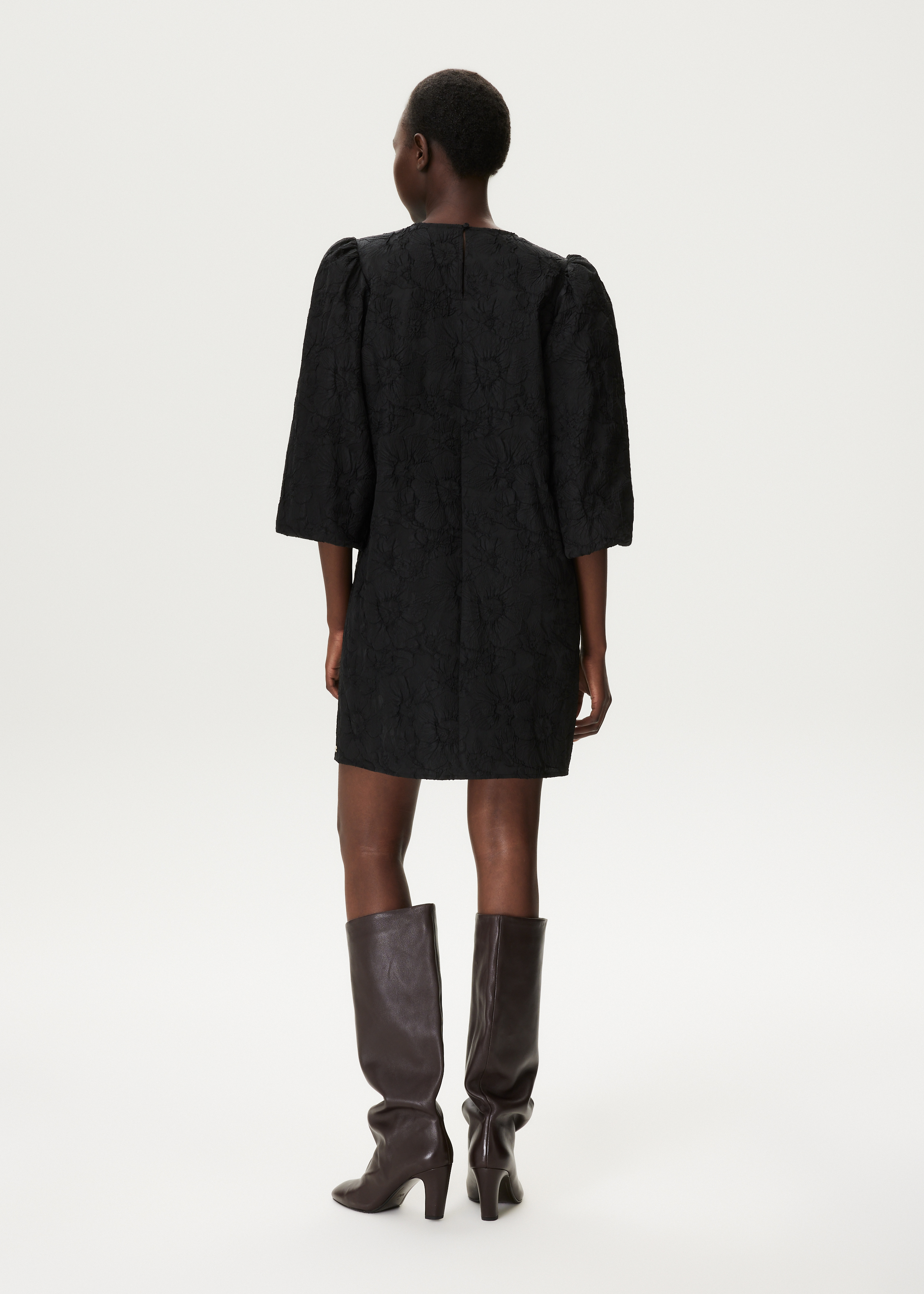 Jacquard ballonjurk