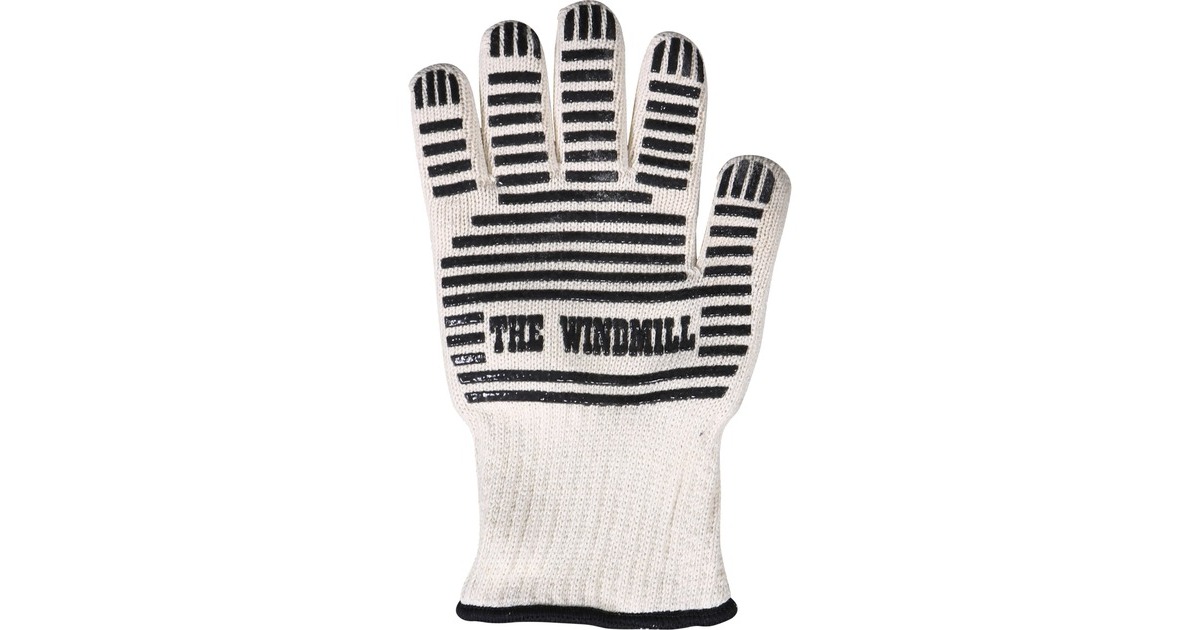 The WindmillHittebestendige Handschoen  (Wit/zwart, One size fits all)