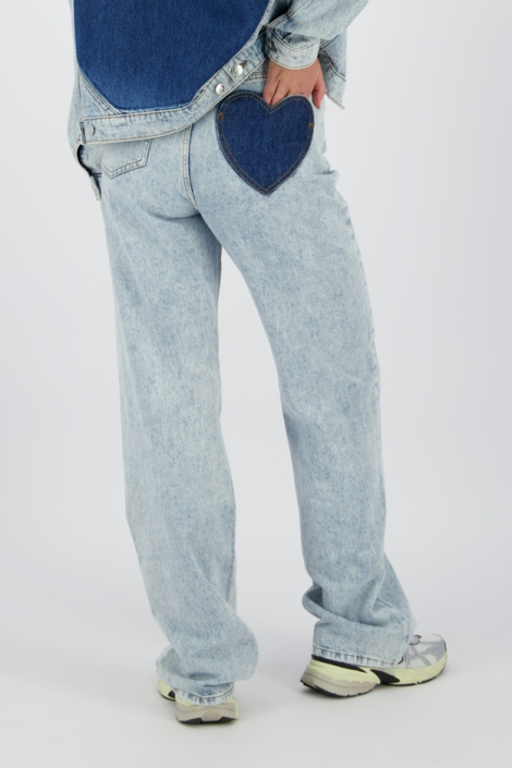 Raizzed blauwe dames jeans