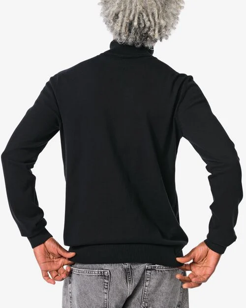 pull pour homme  noir