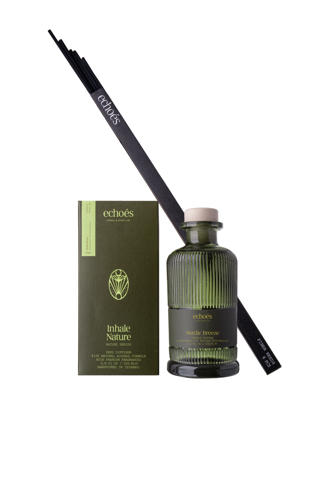 Echoes -Nordic Breeze- Natuurlijke Reed Diffuser 200 ml