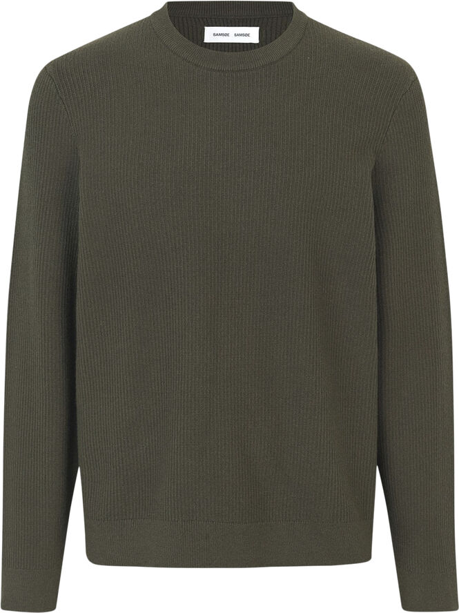 Samsøe Samsøe Sadem sweater 10490 Forest night
