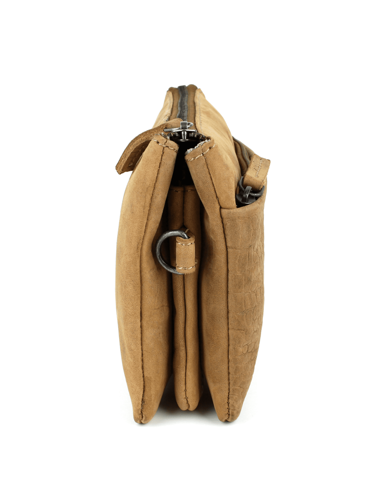 DSTRCT Alligator Creek Crossbody Clutch Taupe