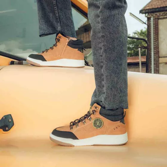 Baskets COGNAC LITTLE BOYS