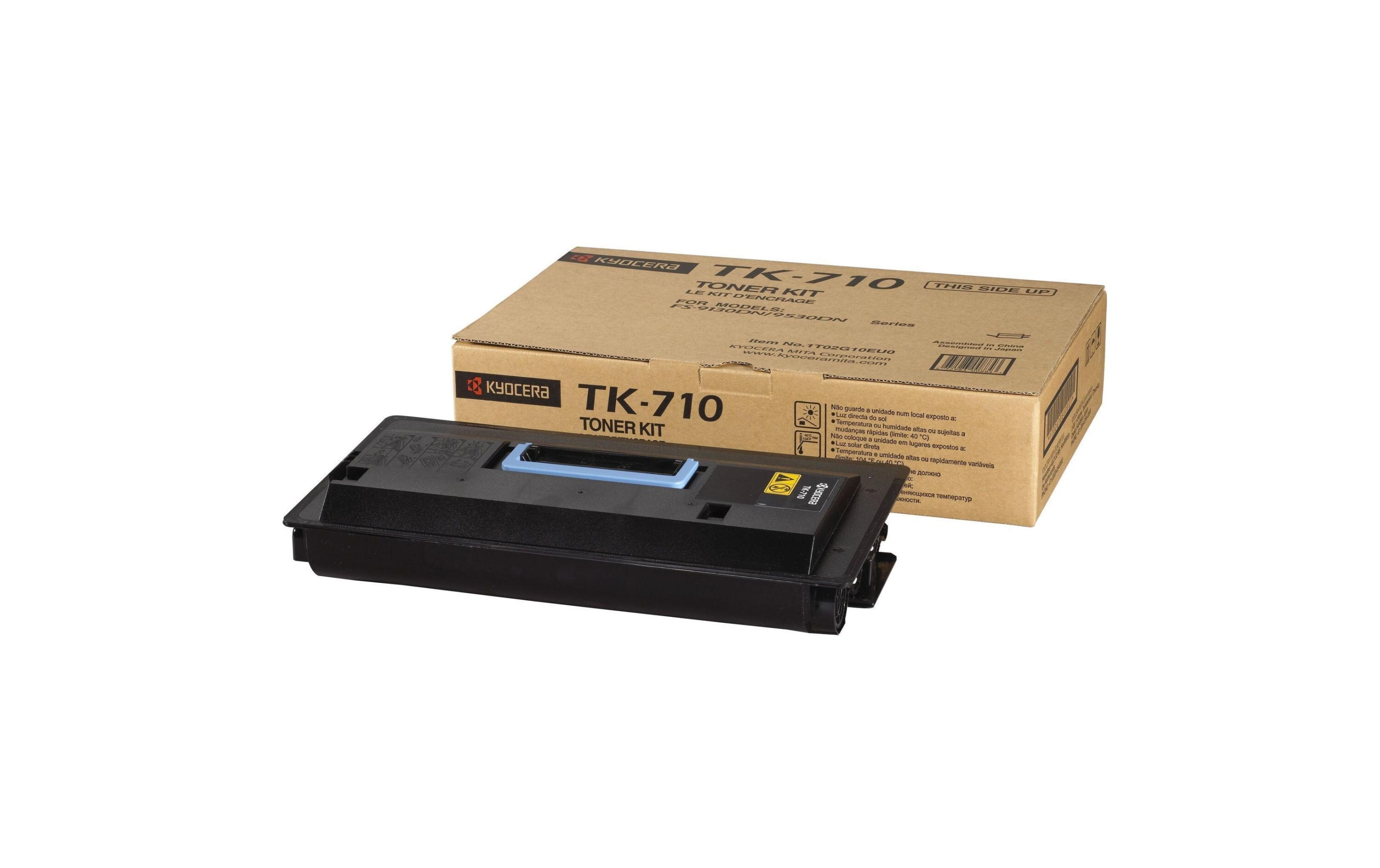 Toner TK-710 Black<br>Original-Toner, schwarz