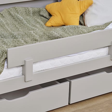 Hoppekids ECO Comfort sengehest - dove grey