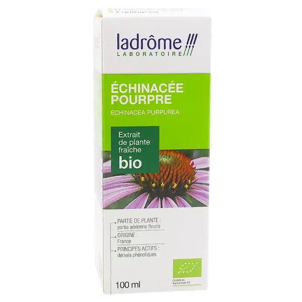 Extrato orgânico de equinácea fresca Ladrome 100ml
