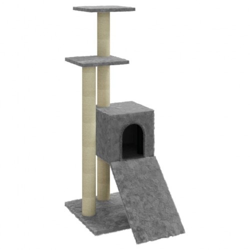 Arranhador para gatos vidaXL com rampa