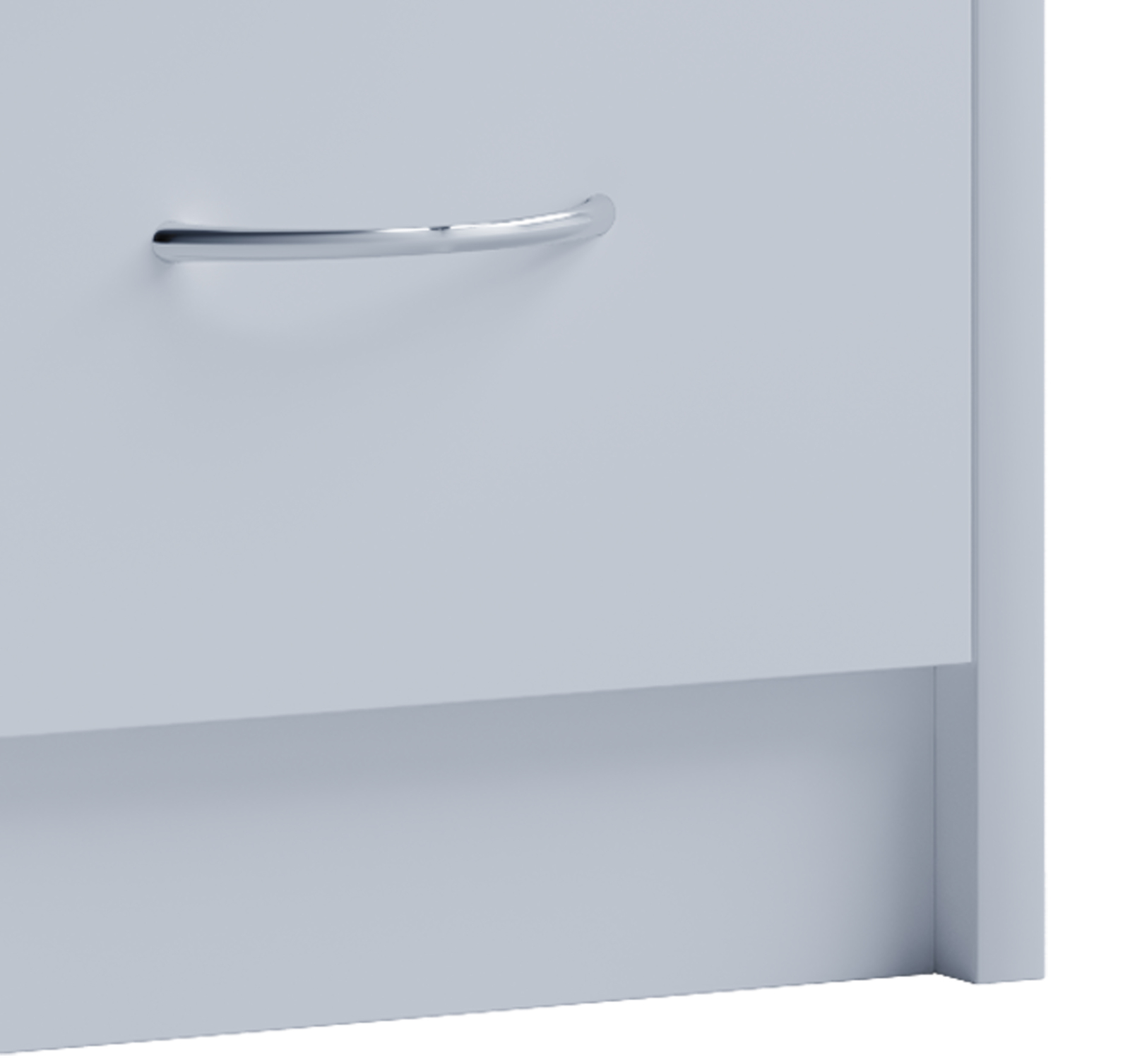 Nachttisch BOXAL MAXI - weiß - 35 cm breit