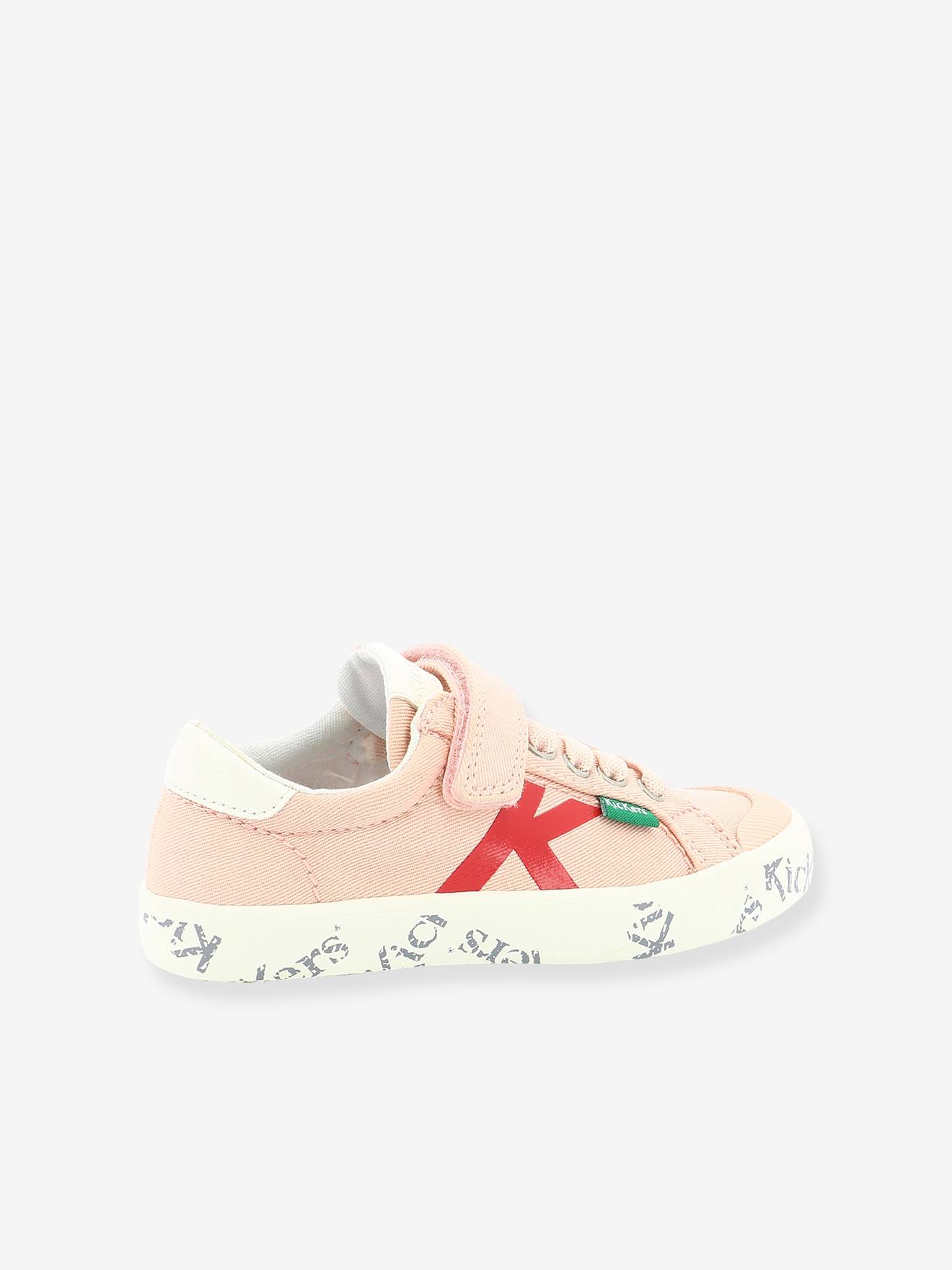 Tênis infantil Gody Gold KICKERS®, rosa claro, liso