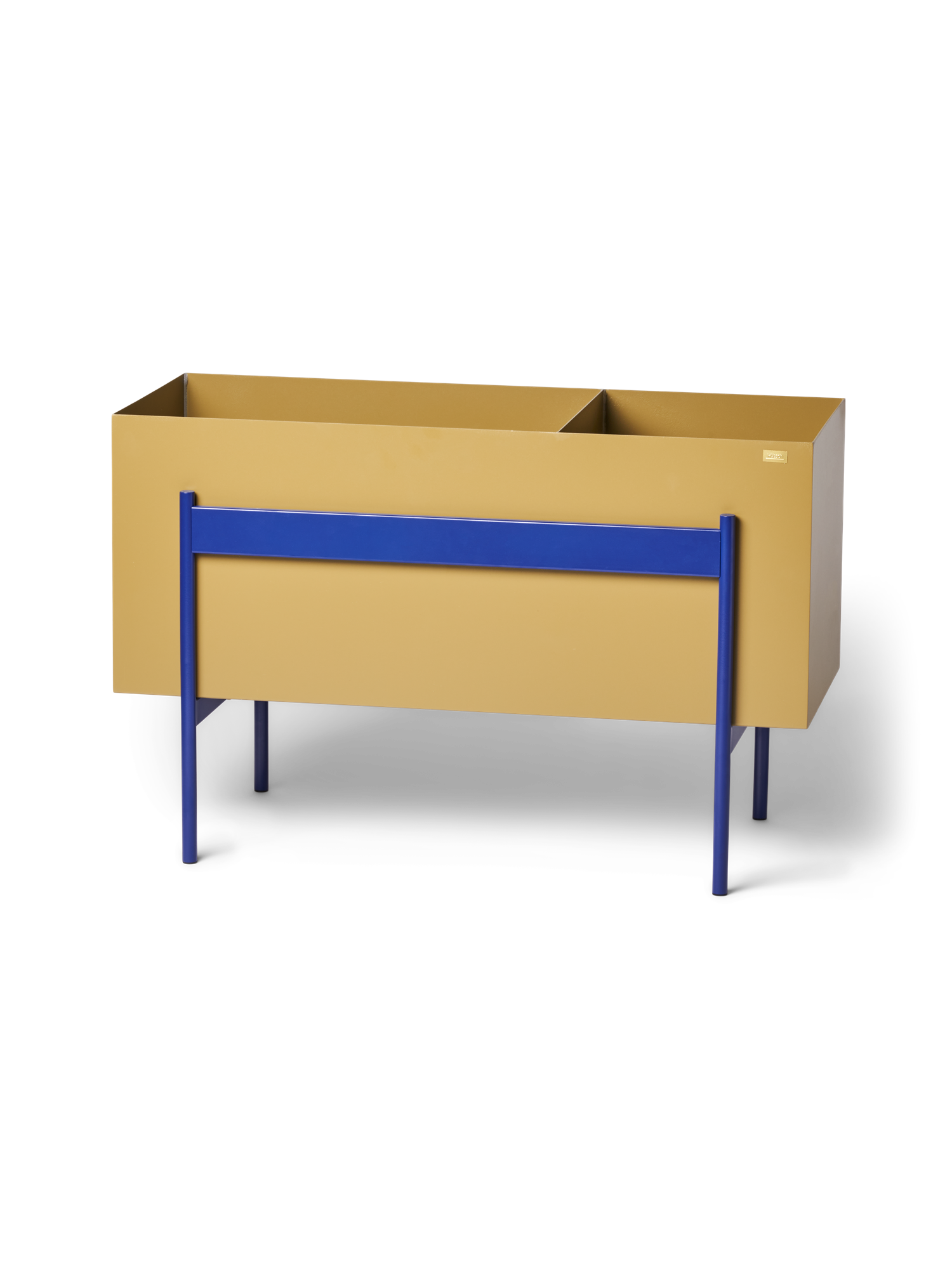 AWE Plantekasse | Jern. 74 x 33 x H47 cm.  | Curry | Hübsch