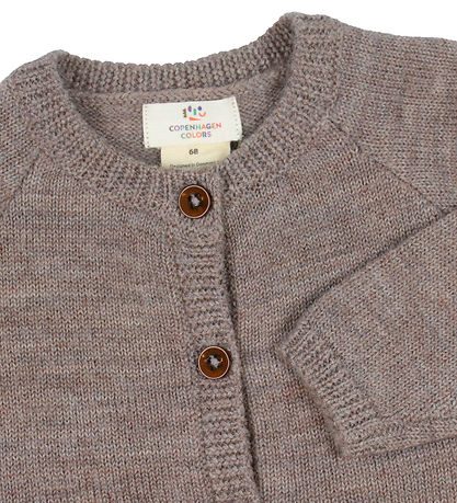 Copenhagen Colors Cardigan - Wolle - Natural Melange