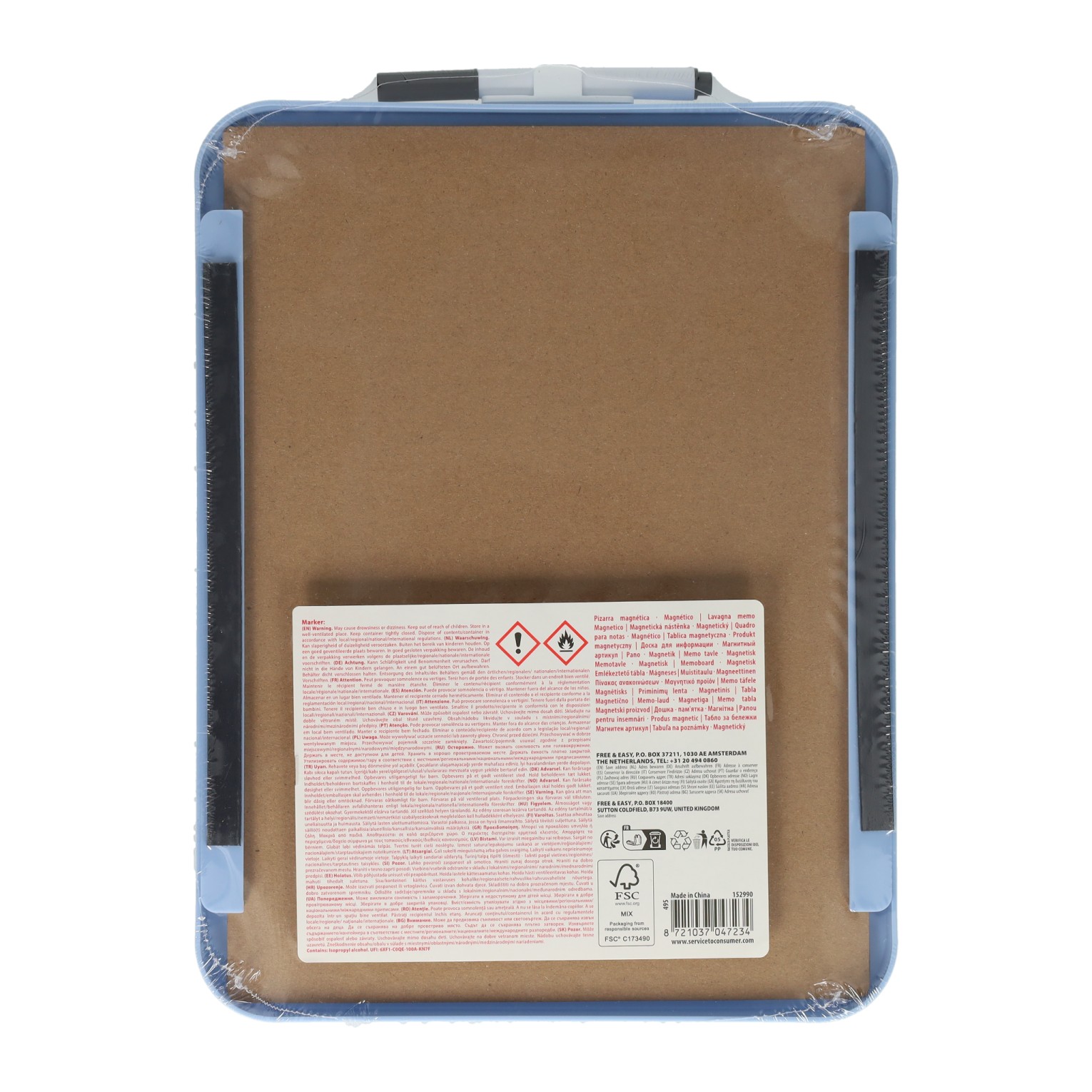 Memobord met Magnetische Stift, 3dlg.