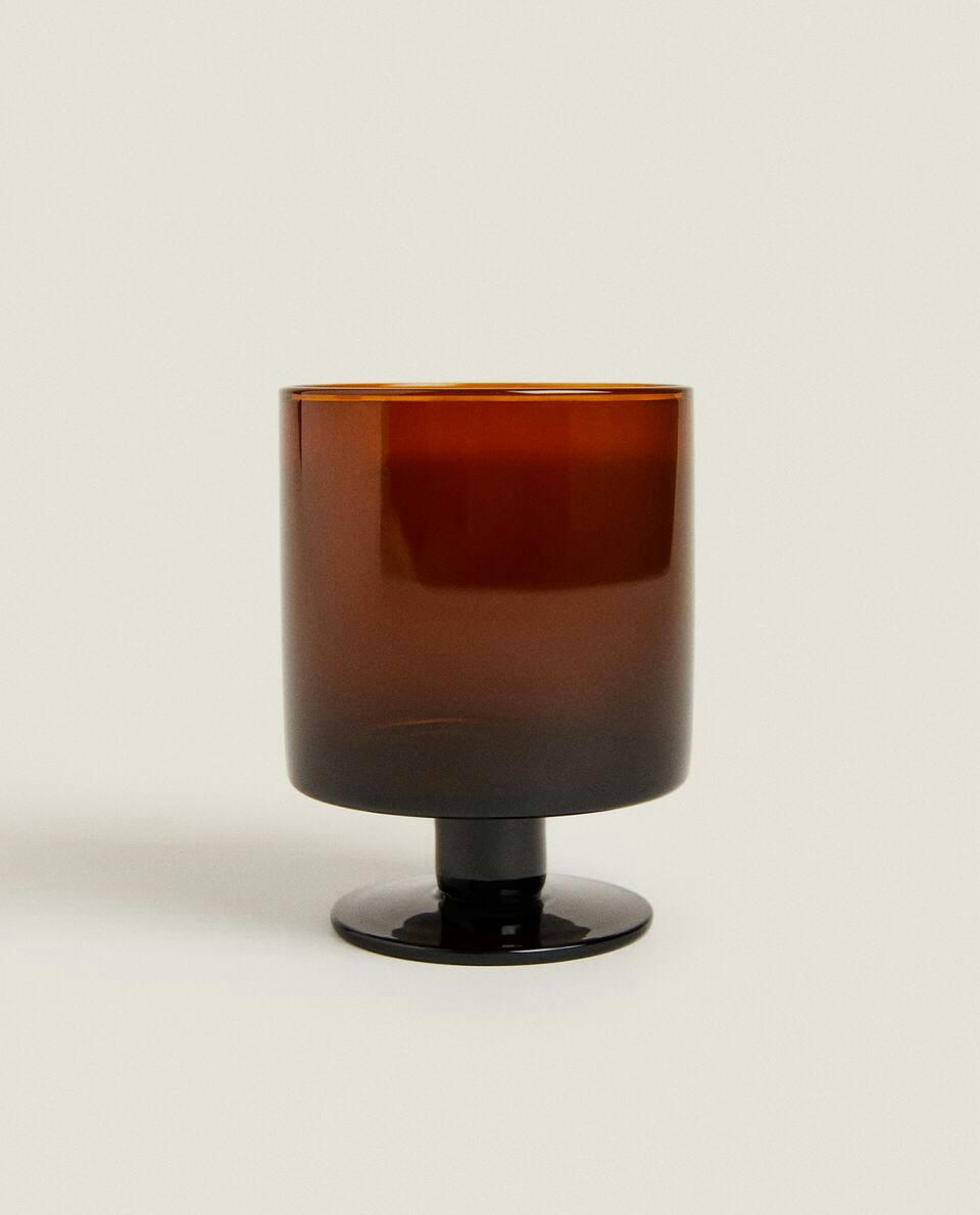 TAÇA DE VINHO DE VIDRO RETO