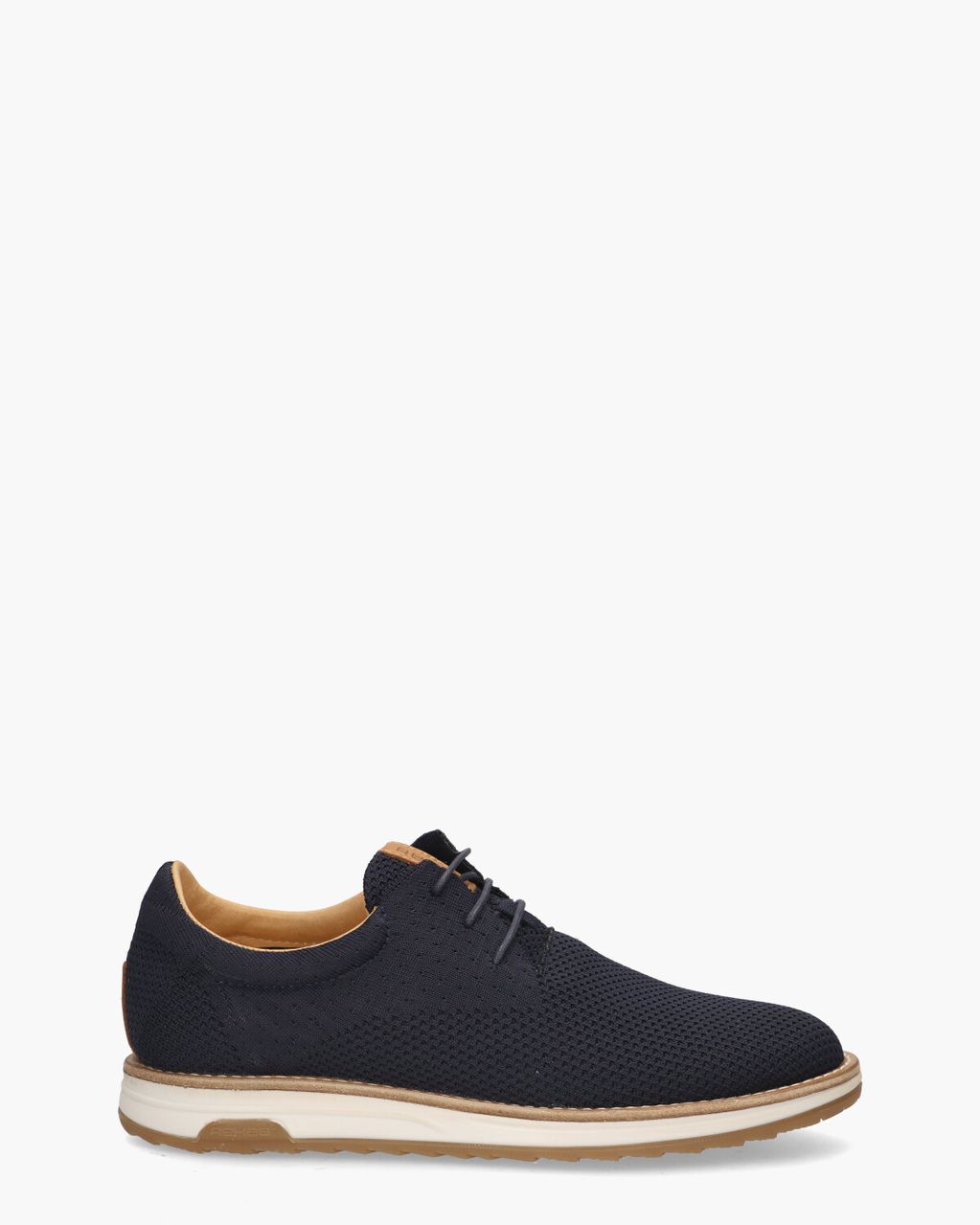 Rehab Nolan Knit Donkerblauw Heren Veterschoenen