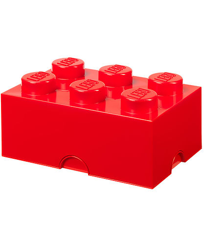 LEGO® Storage Aufbewahrungsbox - 6 Knäufe - 37,5x25x18 - Hell