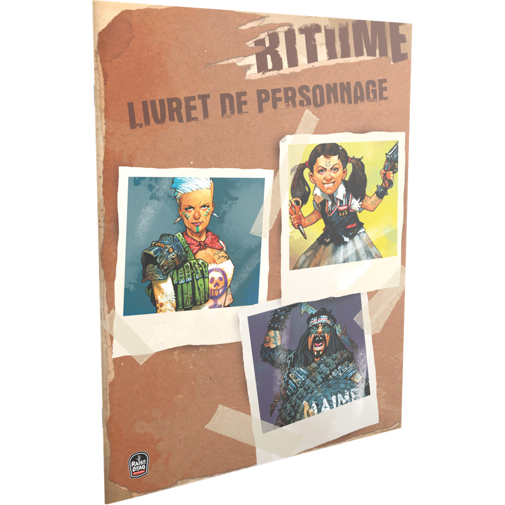 Bitume - Livret de Personnage