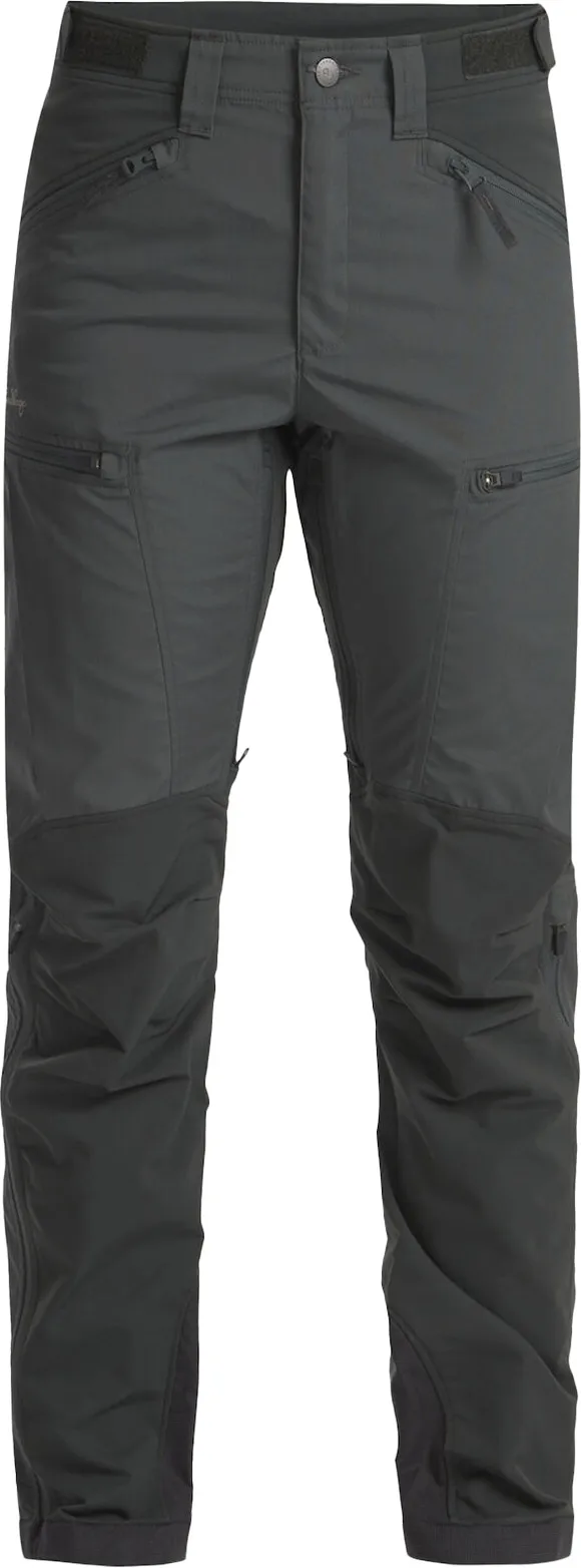 Lundhags Makke High Waist Curved Pant W Granite/charcoal