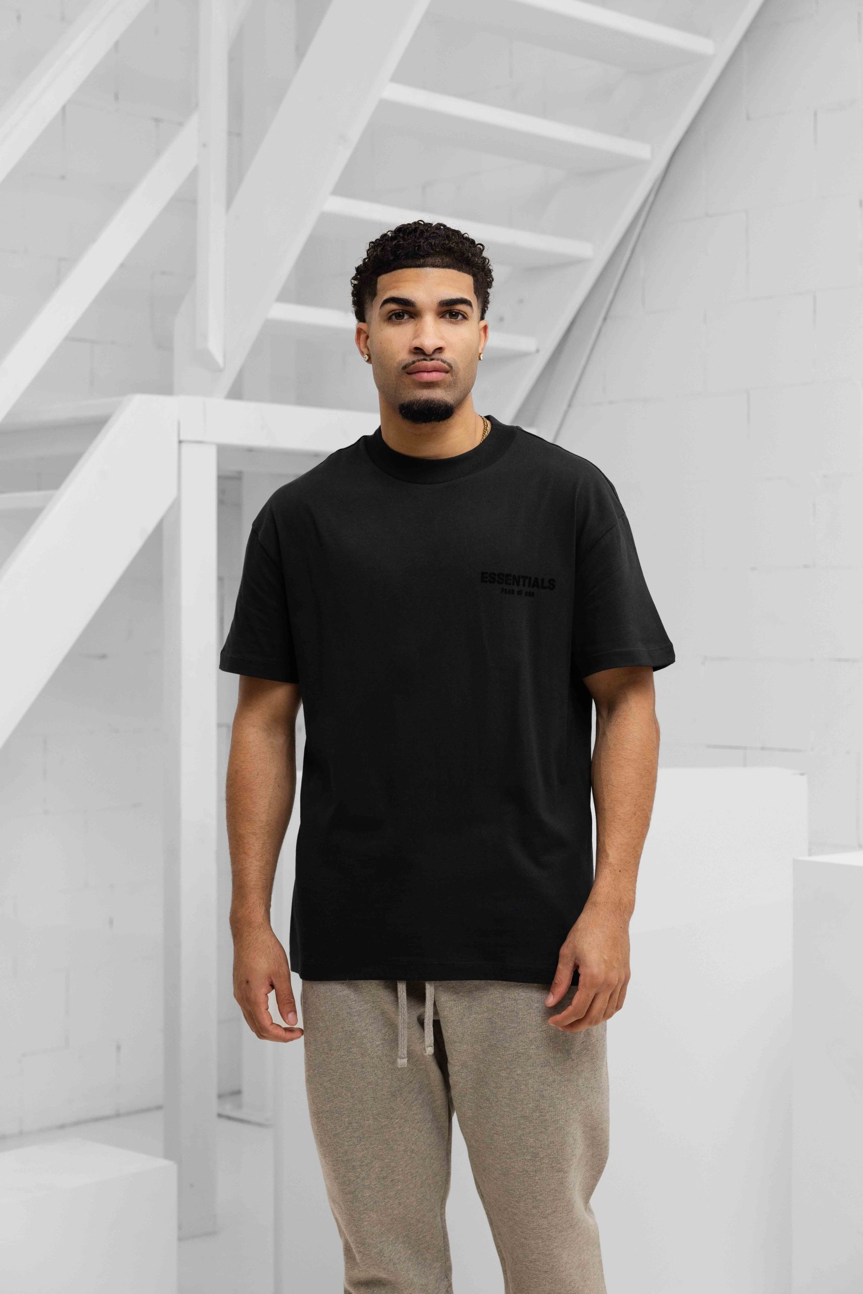 Fear Of God Essentials T-Shirt Heren Donkergroen