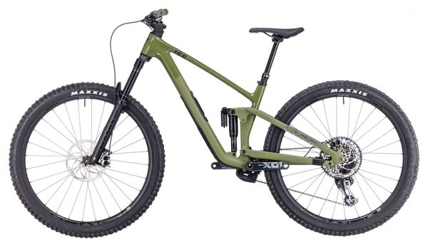 VTT Tout-Suspendu Cube Stereo One55 C:62 TM 29 Sram X01 Eagle AXS 12V 29'' Vert Olive 2024