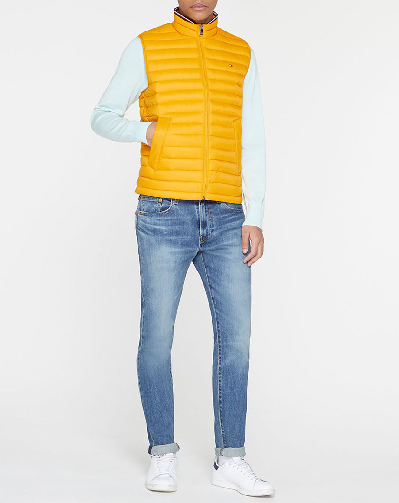Tommy Hilfiger Doudoune packable down jaune moyen