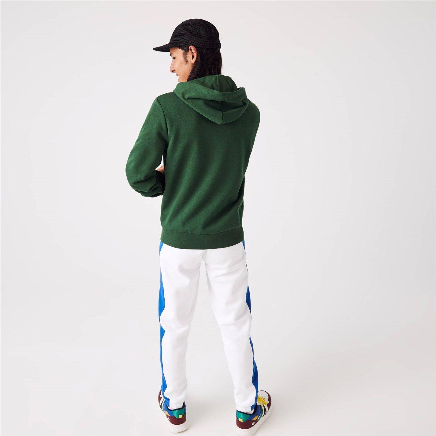 Lacoste Embroidered Croc Zip Hoodie