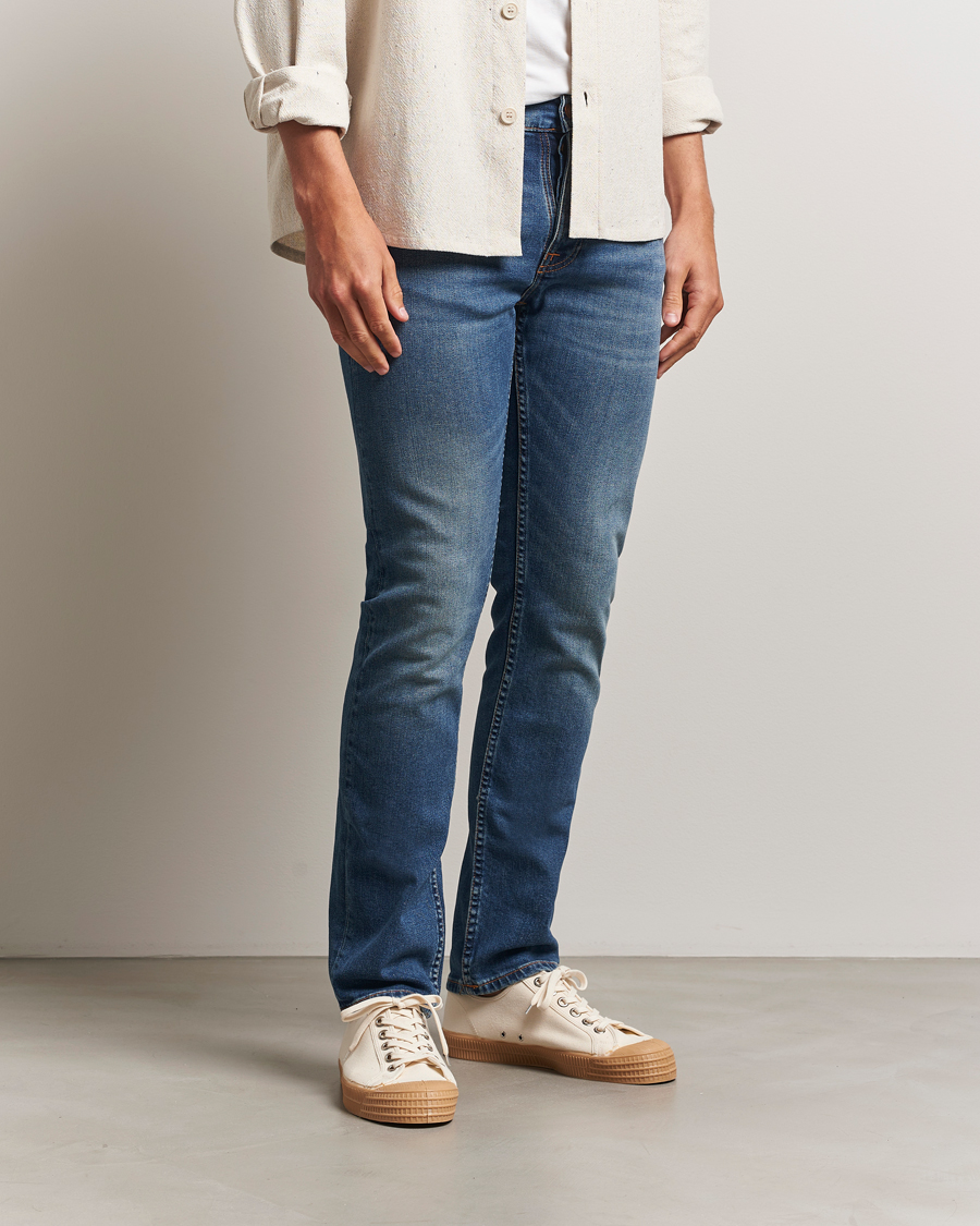 Nudie Jeans Grim Tim Jeans Faded Memory