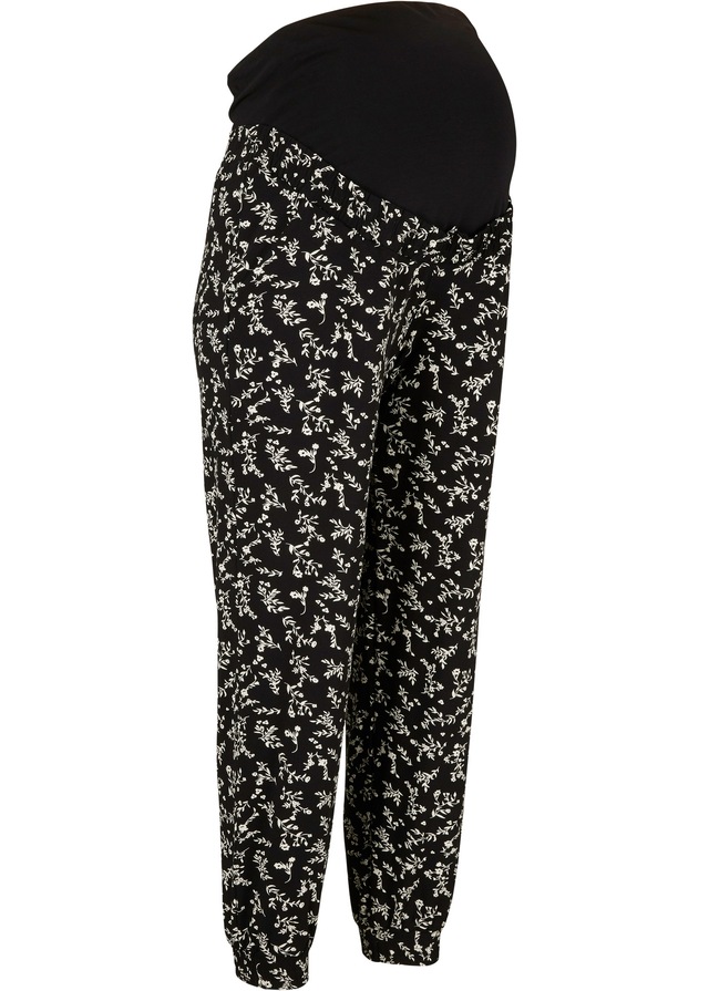 bonprix Umstandshose »Umstandshose mit verspieltem Druck aus Viskose-Mix, Loose Fit«  Umstandshose mit verspieltem Druck aus Viskose-Mix, Loose Fit
