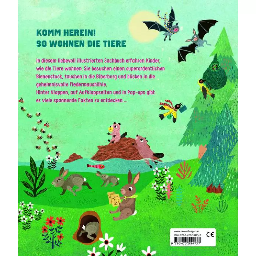 Ravensburger Komm herein! Hier wohnen die Tiere