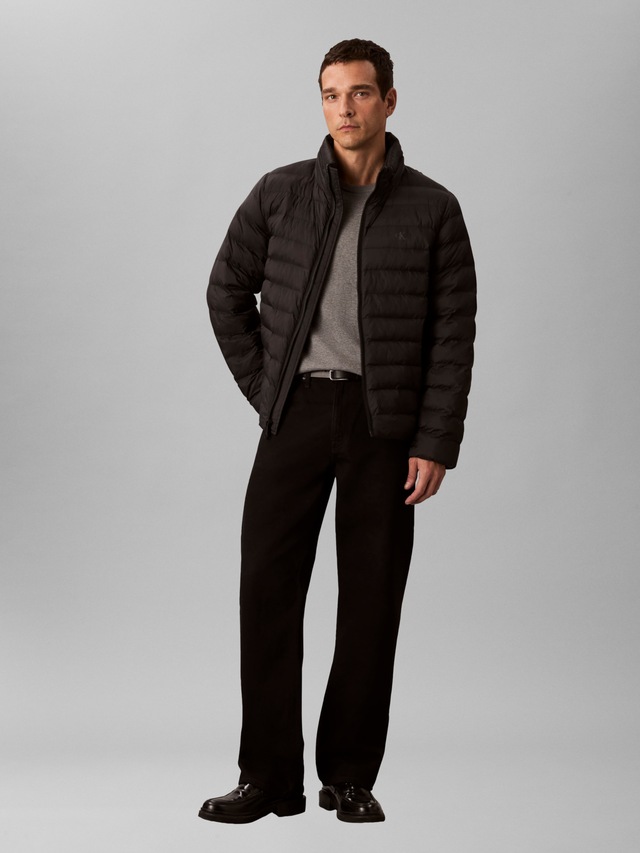 Calvin Klein Jeans Steppjacke »LS NYLN MD WT HDD  F« mit Kapuze Regular fit mit Kapuze im Kragen