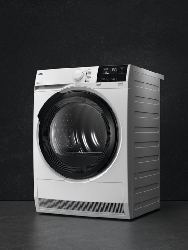AEG Tr738L4B - Warmtepompdroger - Wit - 8 Kg - Energielabel E