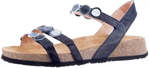 Think blauw combi 000322-8020 - maat 38 sandaal blauw combi - maat 38 Calandschoen