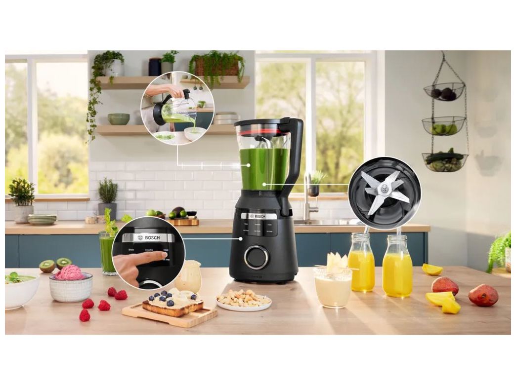 LIQUIDIFICADORA BOSCH MMB6652B VITAPOWER 1800W PRETO