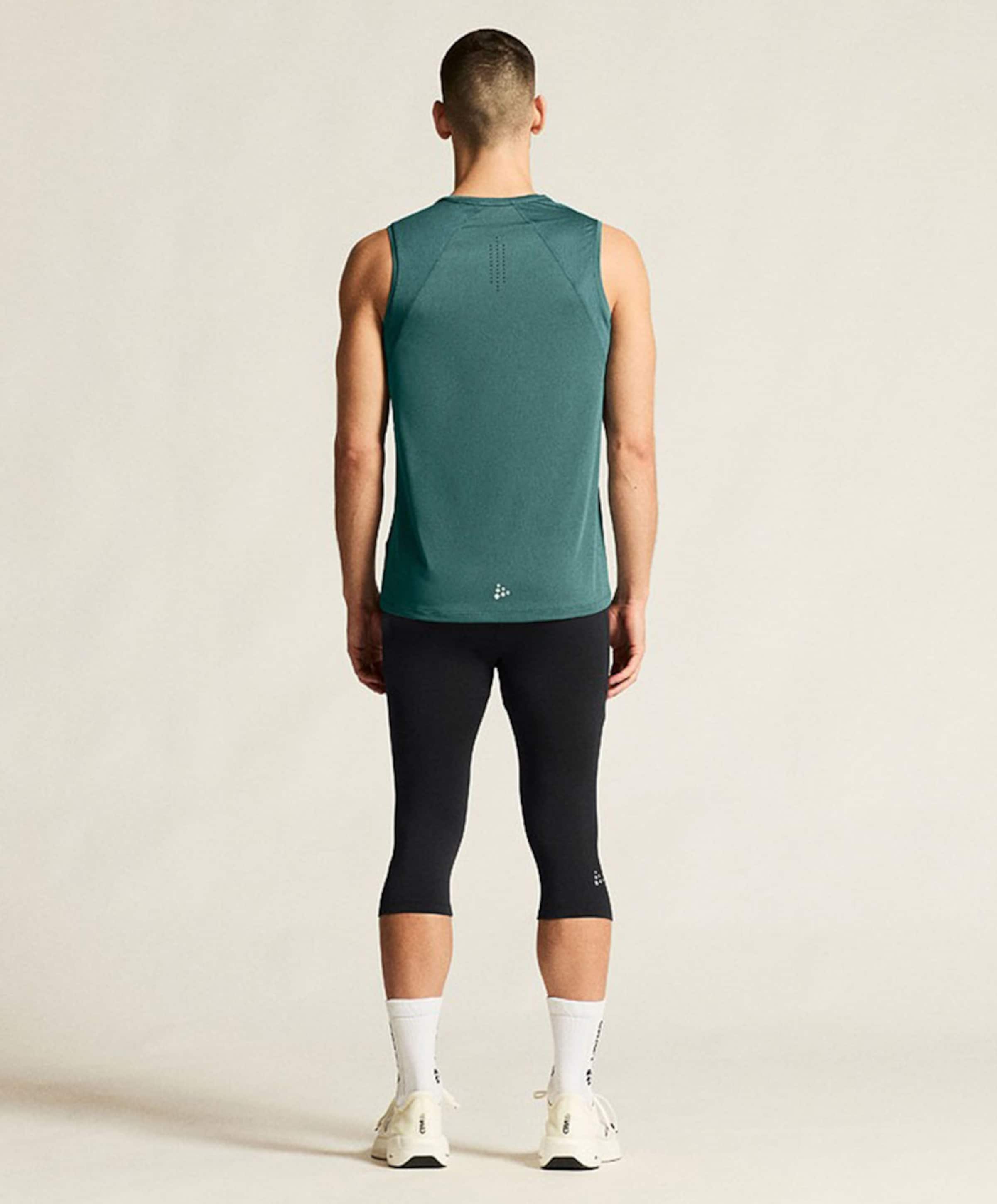 Craft Heren singlet blauw