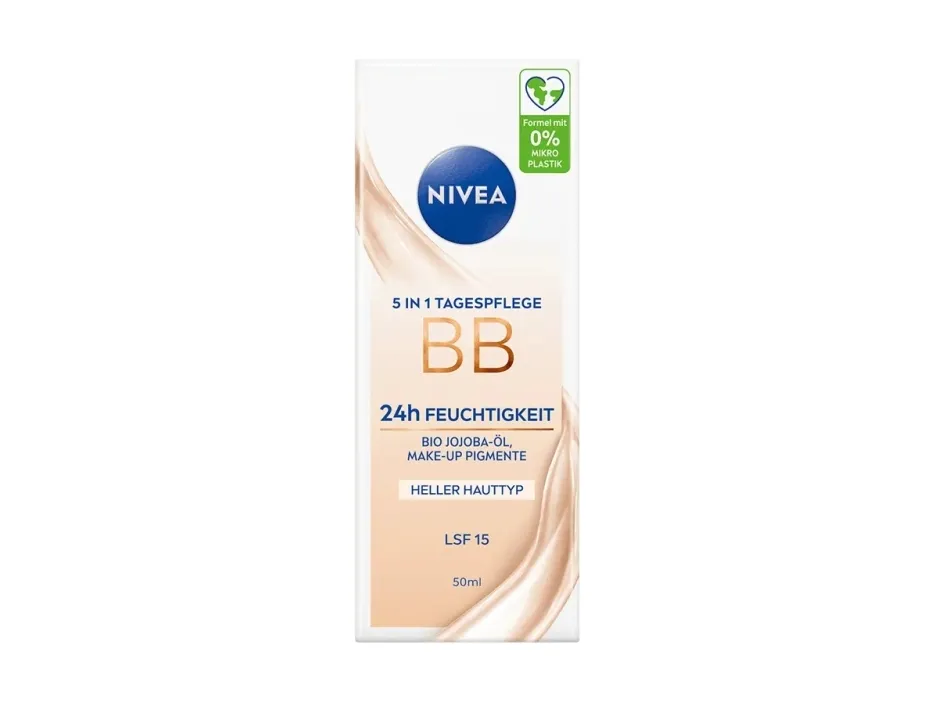 Nivea BB Creme 5-in-1 Moisturising SPF15 lys nuance