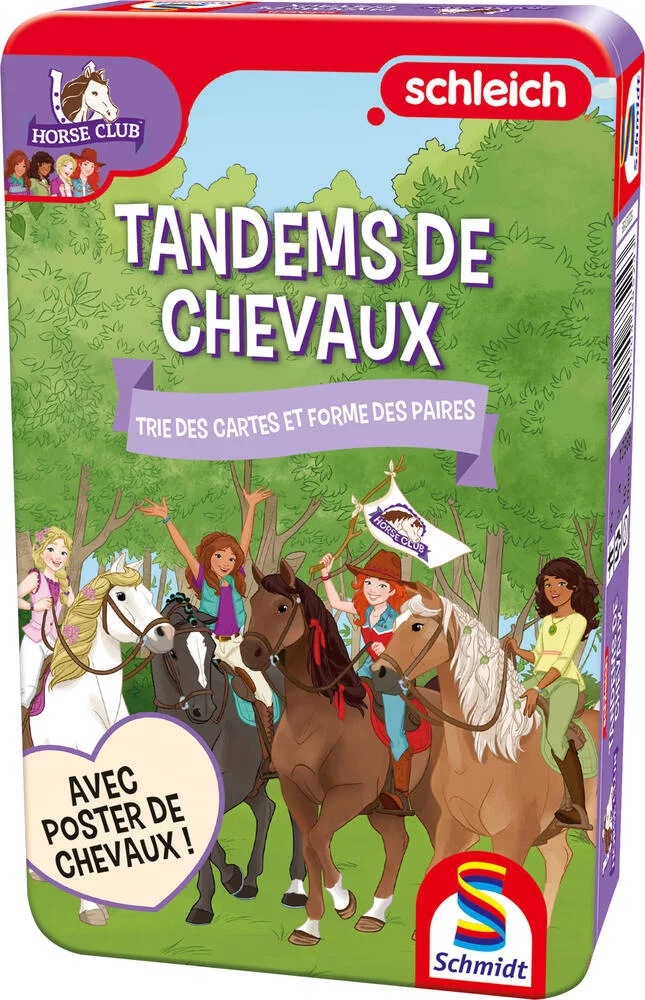 TANDEMS DE CHEVAUX  SCHLEICH